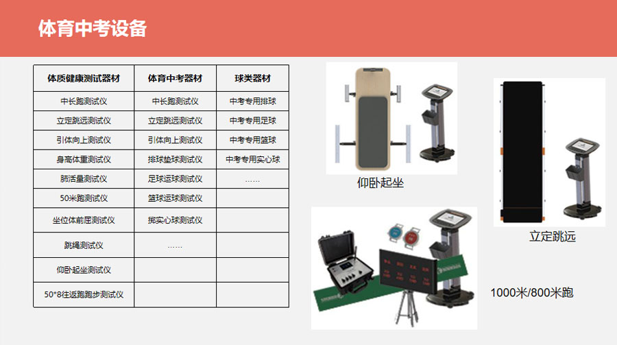 体育中考设备
