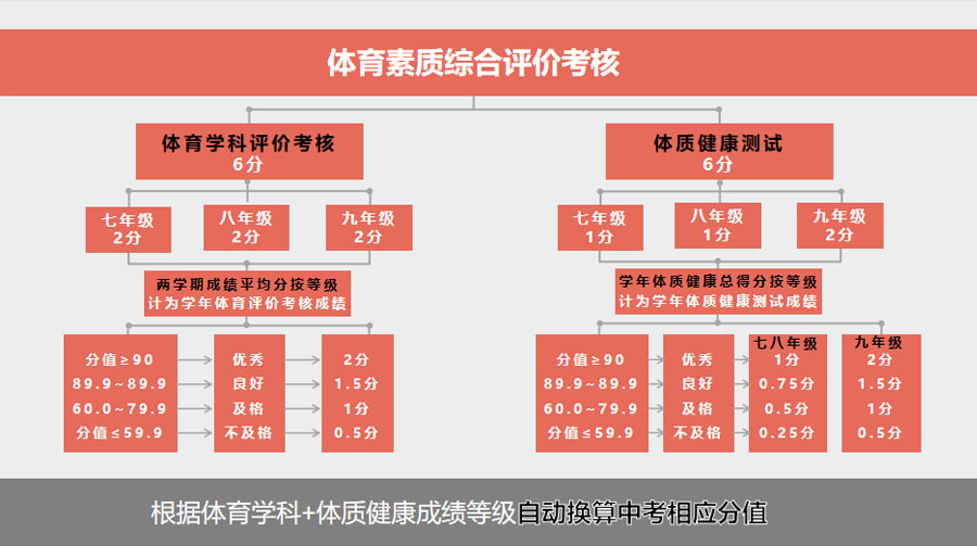 体育素质综合评价考核